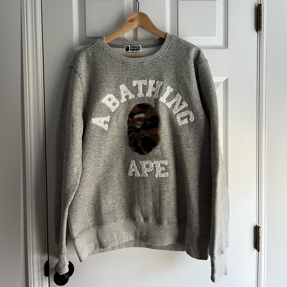 A Bathing Ape sweatshirt size Large